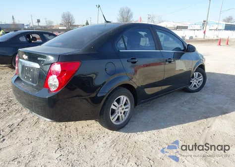 2012 Chevrolet Sonic 2Lt из США, поврежденный, VIN 1G1JC5SHXC4163448